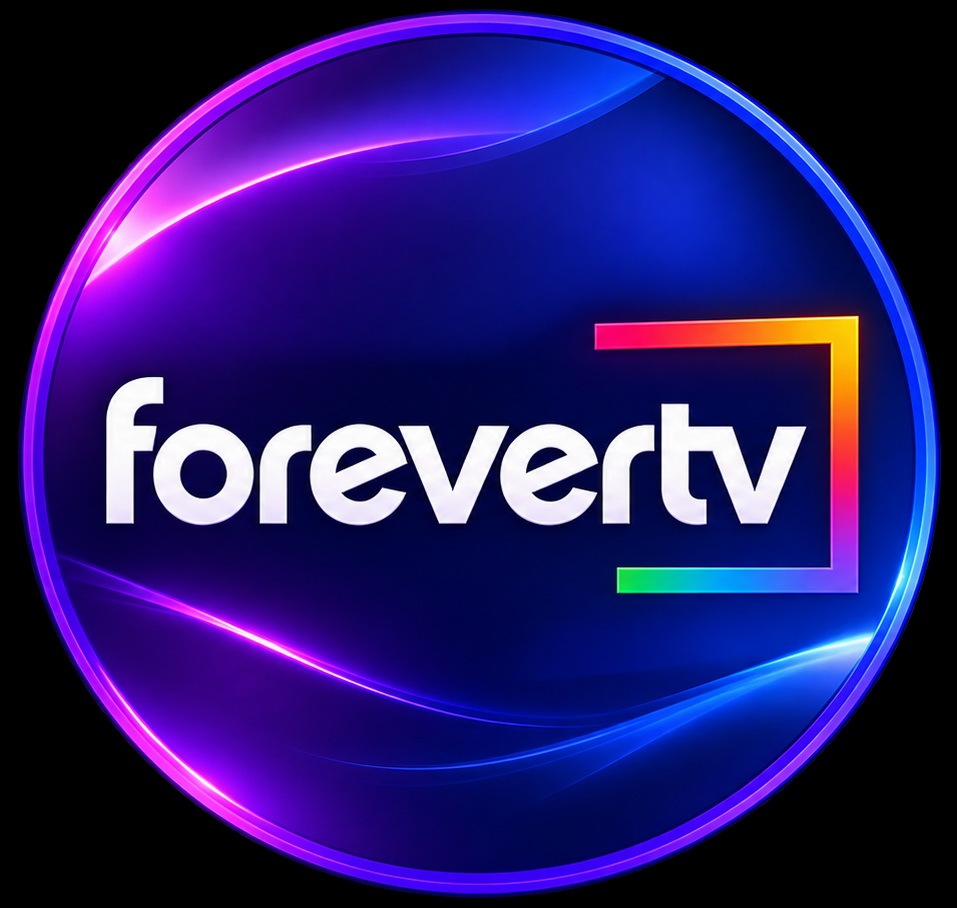 Glossy ForeverTV Neon Badge